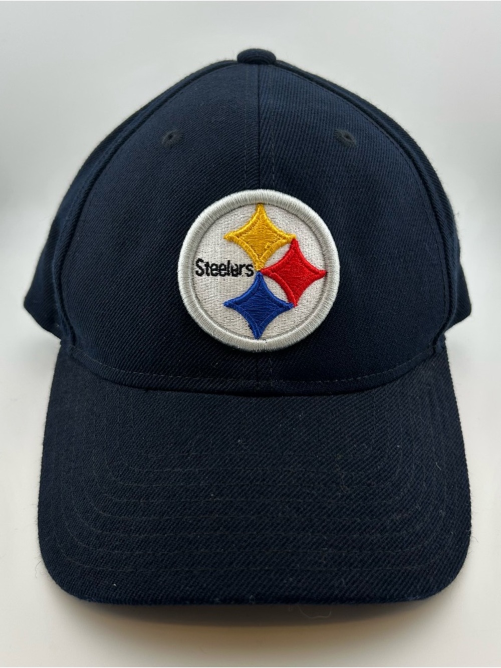 Pittsburgh Steelers Hat Reebok On Field Strap Back Mens One Size Black NFL
